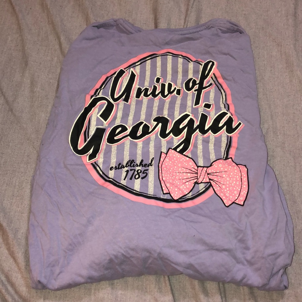 UGA long sleeve pocket tee
